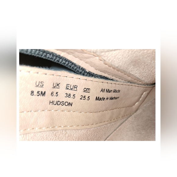 Soul Naturalizer Hudson Black Wedge Ankle Boots Booties 8.5 Zip - Picture 10 of 11